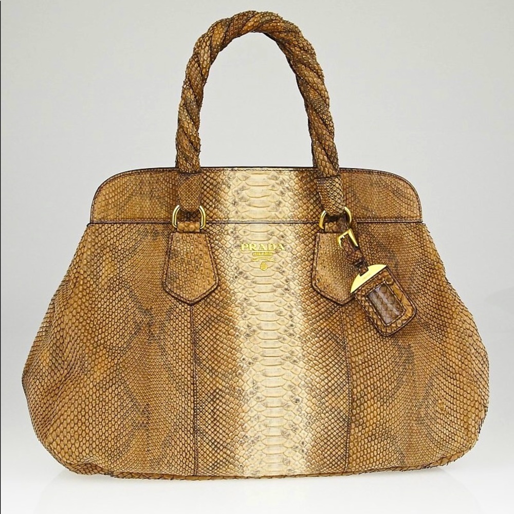 100% Authentic Prada Python purse